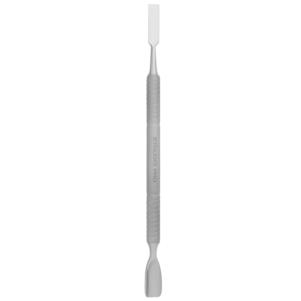 Лопатка маникюрная STALEKS Smart 10 Type2 (скругленный пушер+прямоугольный пушер) 