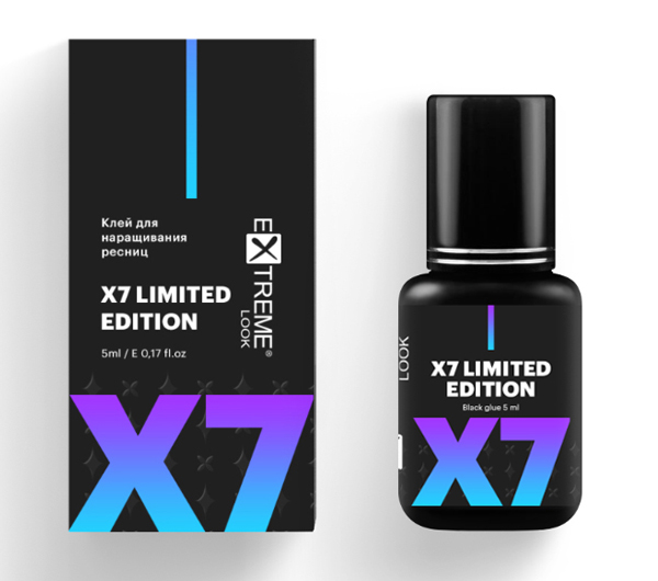 Клей EXTREME LOOK "X7" Limited Edition, 5 мл (0,5-1,5 сек) АКЦИЯ