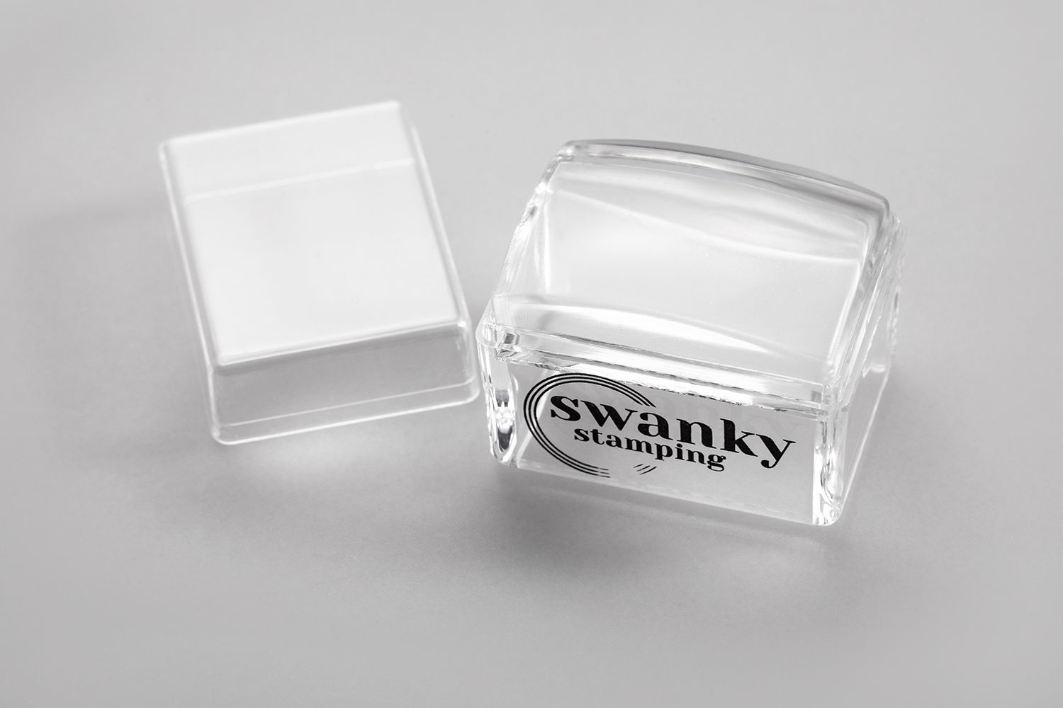 Штамп Swanky Stamping, прозрачный, силиконовый, прямоугольный, 2,5*3,5 см
