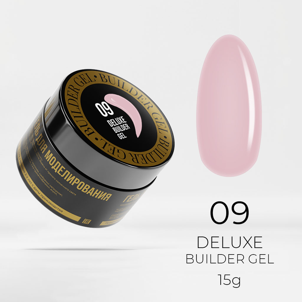 Builder Gel LunaLine Deluxe 09, 15 гр