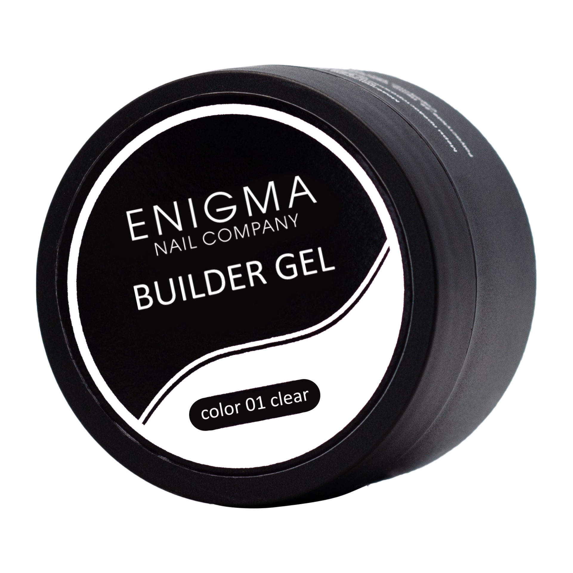 Гель ENIGMA Builder gel 01 clear средняя консистенция, 15 мл
