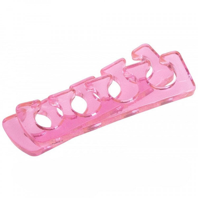 Разделитель для пальцев ног Lovely силиконовый, розовый 