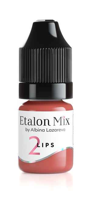 Пигмент для губ Etalon Mix №2 Розовая карамель,  5 мл