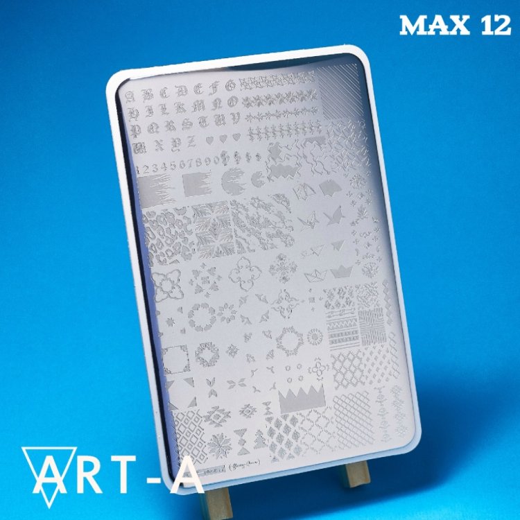 Пластина для стемпинга Art-A MAX 12-17