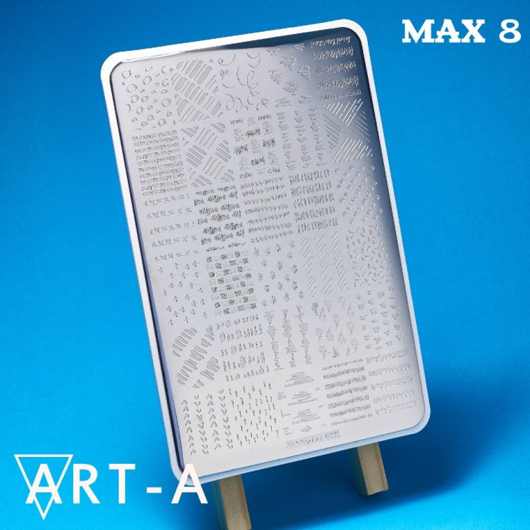 Пластина для стемпинга Art-A MAX 08-22